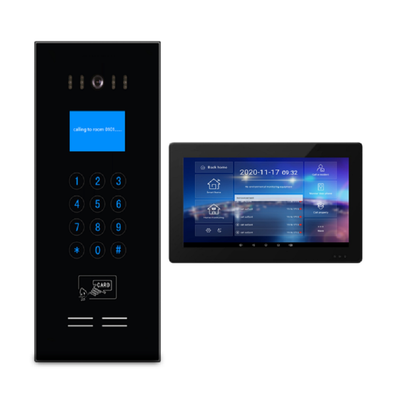 پنل بیرونی آپارتمانی با دکمه لمسی